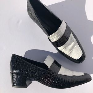 NEW Freda Salvador Tri-croc loafer